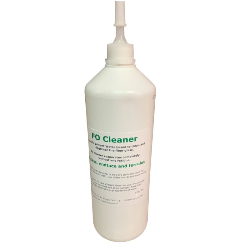 DIVERS TELECOM Non-flammable liquid FO Cleaner for Optical Fiber; Bottle of 1l VFO1-15
