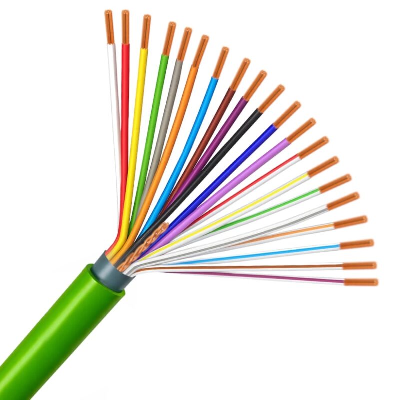 DIVERSE KABELS Alarmkabel globaal afgeschermd LS0H/LS0H groen Cca s1d2a1 20X0