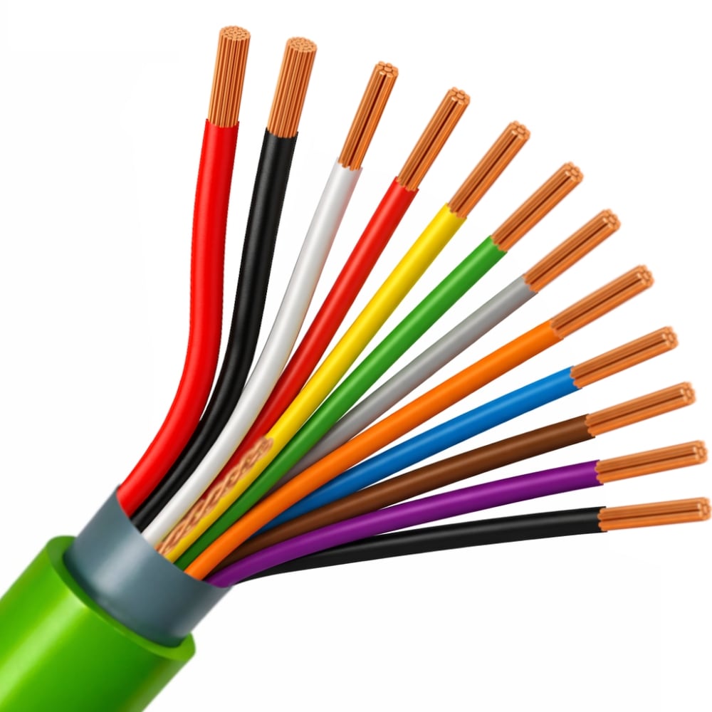DIVERSE KABELS Alarmkabel+voeding globaal afgeschermd LS0H/LS0H groen Cca s1d2a1 2X0