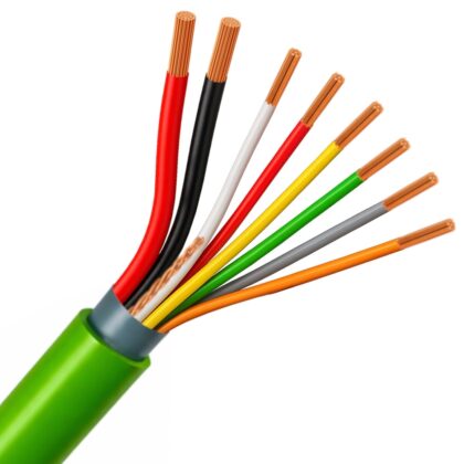DIVERSE KABELS Alarmkabel+voeding globaal afgeschermd LS0H/LS0H groen Cca s1d2a1 2X0