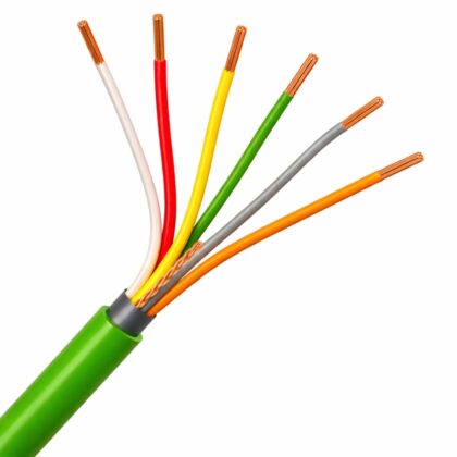 DIVERSE KABELS Alarmkabel globaal afgeschermd LS0H/LS0H groen Cca s1d2a1 6X0