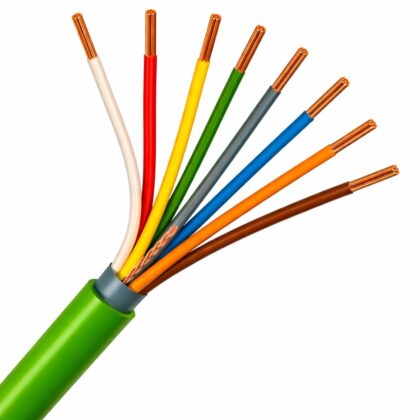 DIVERSE KABELS Alarmkabel globaal afgeschermd LS0H/LS0H groen Cca s1d2a1 8X0