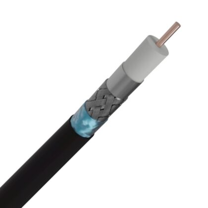 DIVERSE KABELS Coax kabel PE11 TRI11 11mm buiten 30<>50m 75 ohm Telenet Voo Fca C0AXTV0UT11-FCA B 500