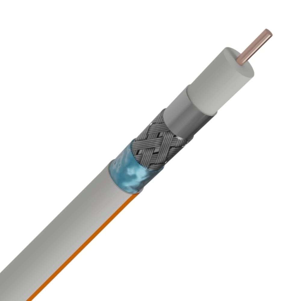 DIVERSE KABELS COAX TEL/VOO 75 OHM 7MM IN <30M CCA C0AXTVIN6-CCA B 5000