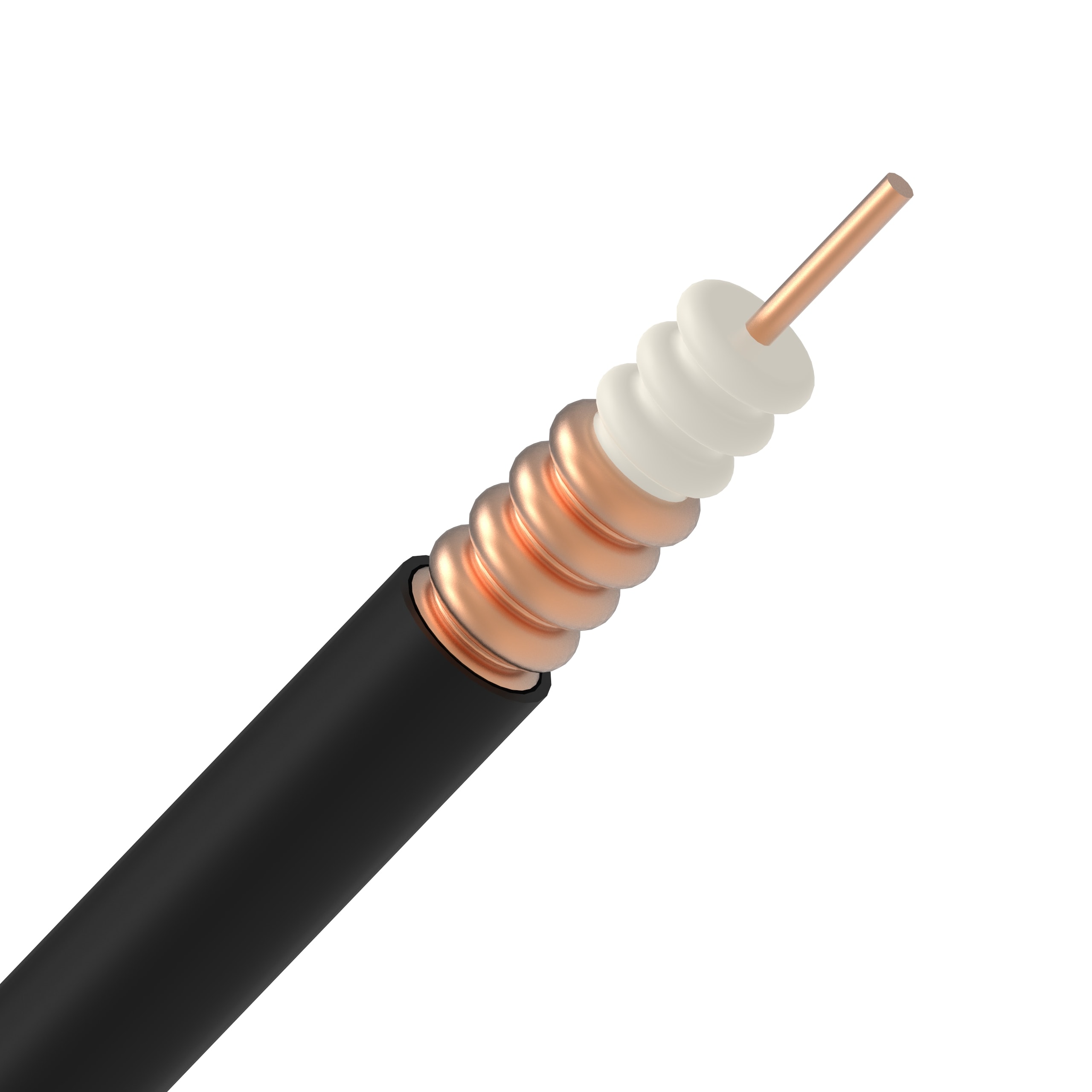 DIVERSE KABELS Coax kabel PE14 14mm buiten 50<>80m 75 ohm Telenet Voo KAB.KDCU.00004