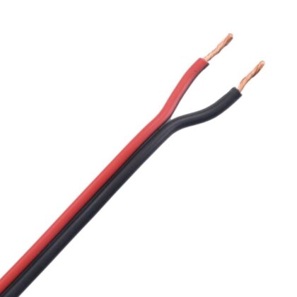 DIVERSE KABELS Luidsprekerkabel PVC rood/zwart binnen Cca 2x0