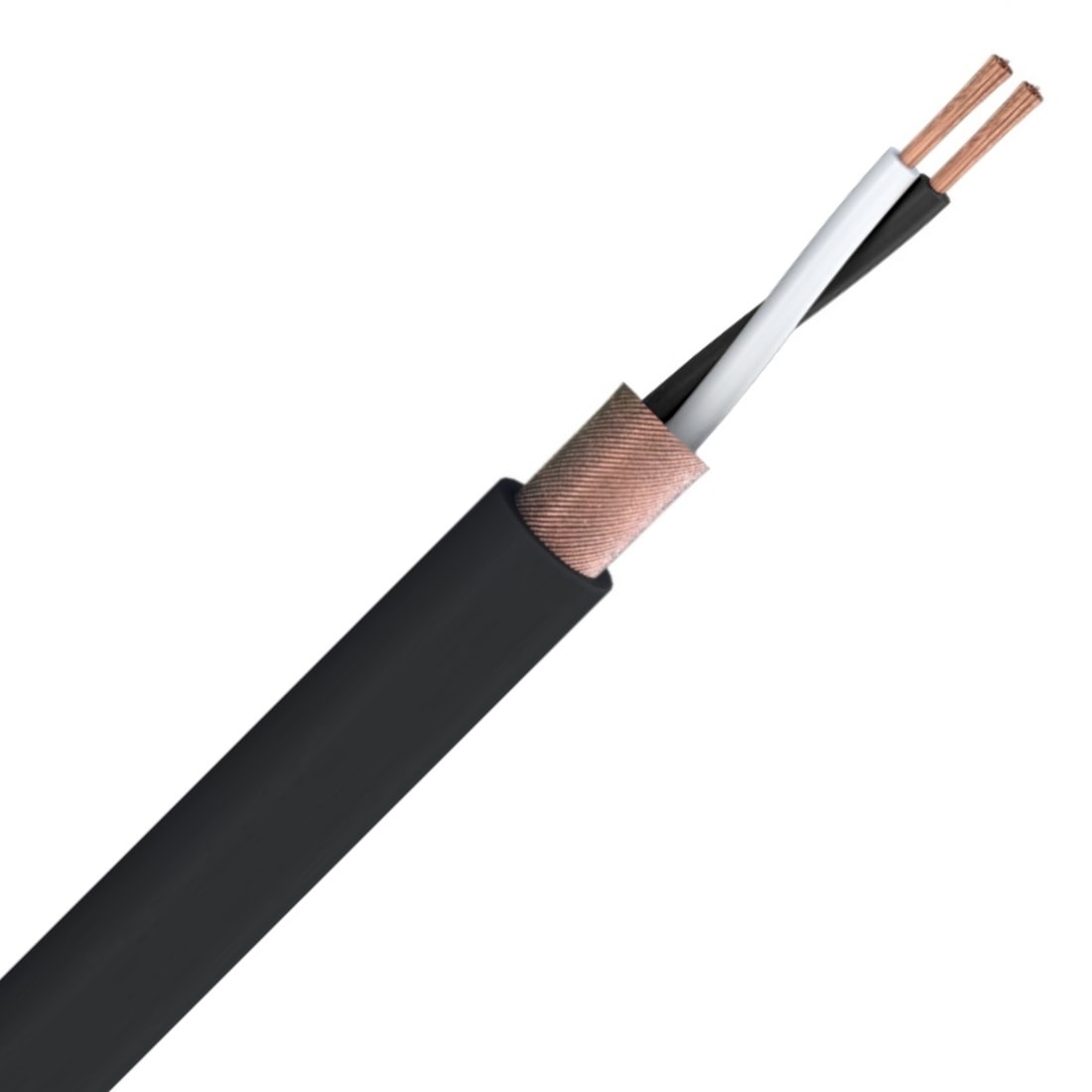 DIVERSE KABELS Microfoon multi mantel PVC isolatie PE globale afscherming CU vlecht 2x0