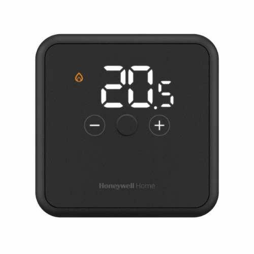 Honeywell Home WSS DTS4 (spare) digitale ruimtebediening draadloos voor EvoHome - Zwart DTS42BRFST22