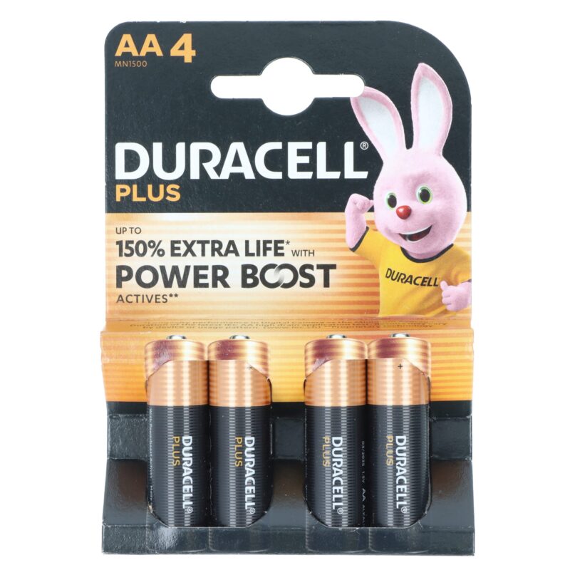 DURACELL DURACELL Alkaline Mainline Bst AA X4 5000394176027