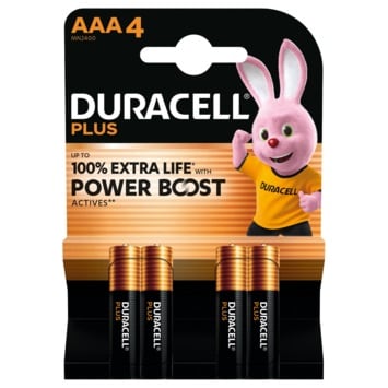 DURACELL DURACELL Alkaline Mainline Bst AAA X4 5000394176645