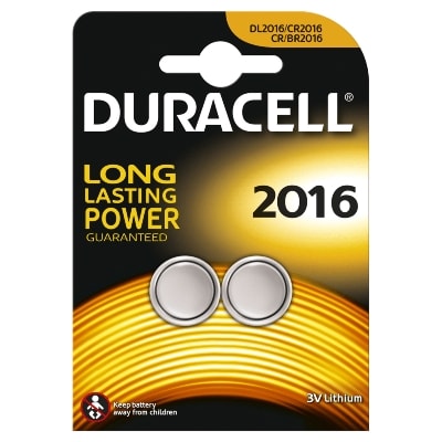 DURACELL Batterij Specialty Lithium - 3V - 2016 / DL2016 / CR2016 / BR2016
