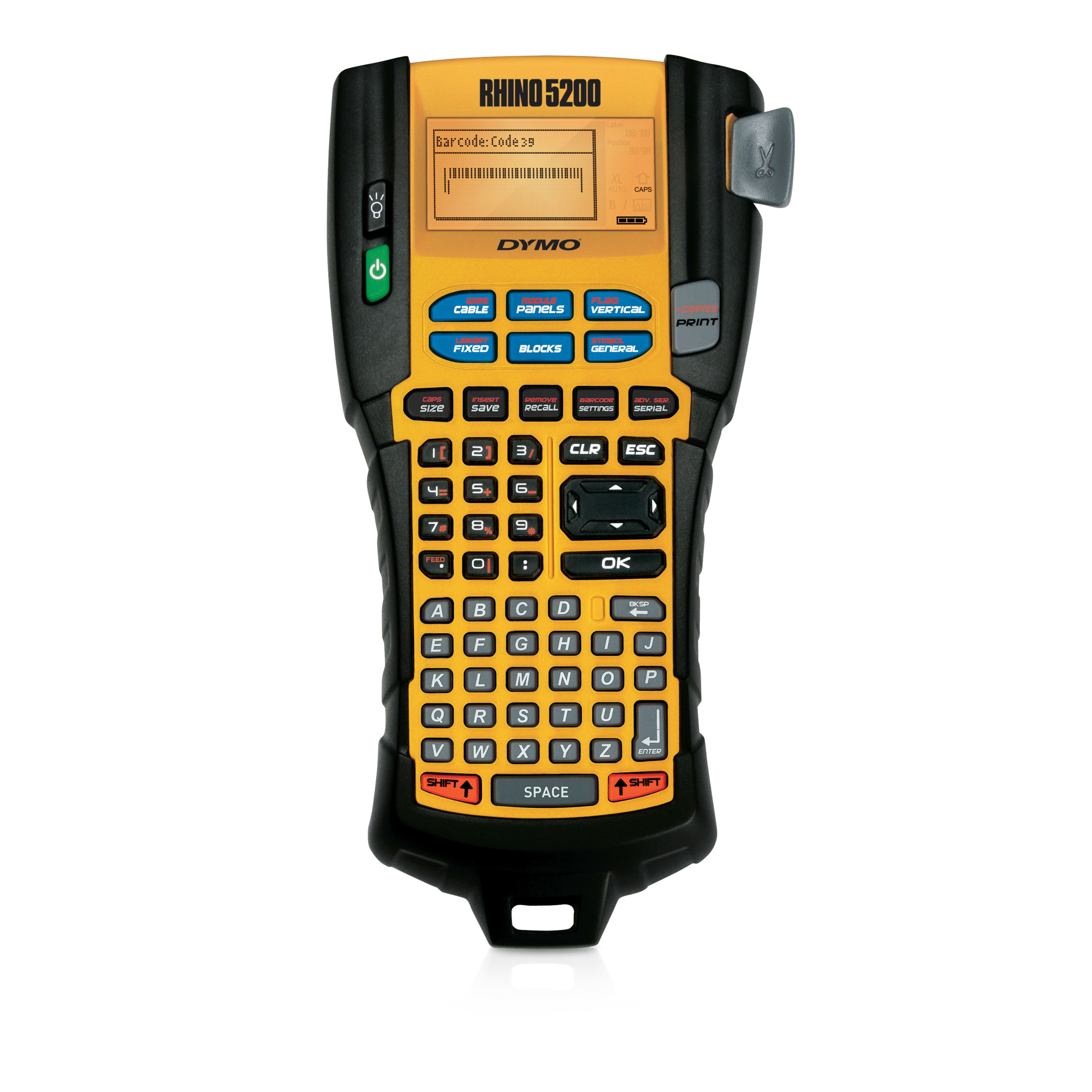 DYMO DYMO RHINO 5200 label printer Thermal transfer 180 x 180 DPI 10mm/sec ABC S0841480