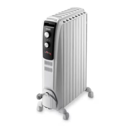 DeLonghi Olieradiator Dragon 2000W 8 elementen thermostaat timer 24u eco stand DLTRDX40820DE