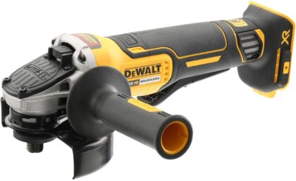 Dewalt 18V XR 125mm Brushless Haakse slijper met dodemansschakelaar - zonder accu/lader DCG406NT-XJ