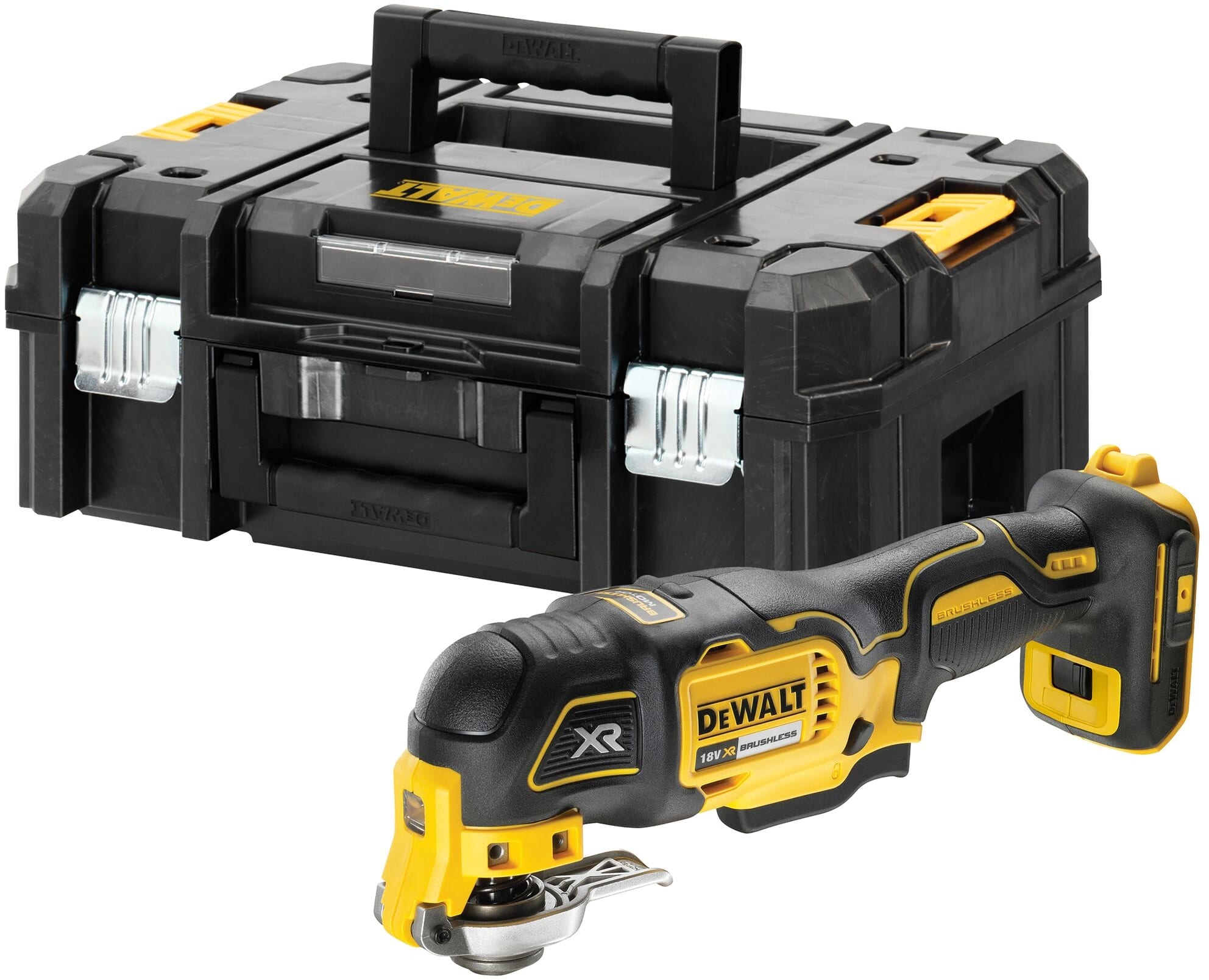 Dewalt 18V XR Brushless Multitool in TSTAK koffer (zonder accu/lader) DCS356NT-XJ