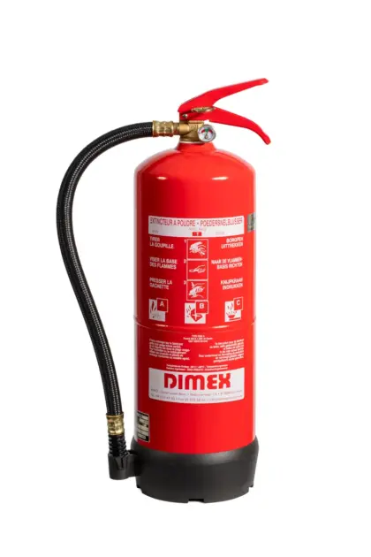 Dimex DIMA 6 ABC poederblusser mano permanente druk Dimex 2006