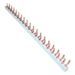 Diverse Materialen Verbindingsrail Pin Vynckier BV-S 2P 10mm² 56x1P/28x2P 1m multipack voor ABB VY 2CDB826001R1056