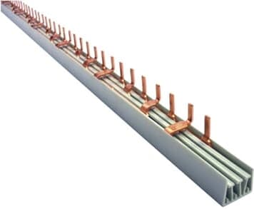 Diverse Materialen Verbindingsrail Pin Vynckier BV-S 4P 10mm² 27x2P 1m voor ABB VY 2CDB846001R1054