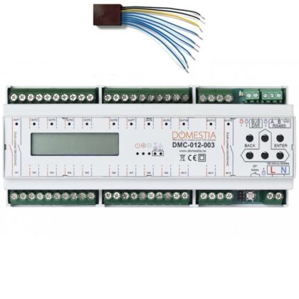 Domestia Start Kit v2 10A - Kaart van 12 tweepolige 10A uitgangen (met 12x DMI-006-001) DKS-012-003