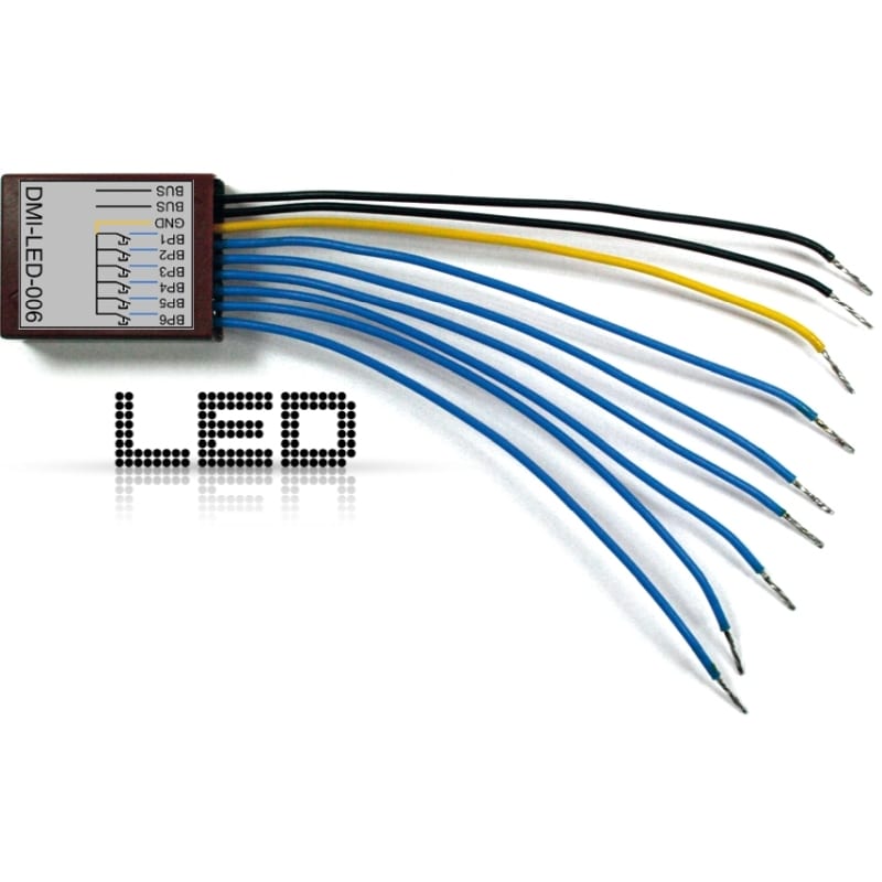 Domestia Identificatiemodule met verklikker-led (voor de drukknoppen) DMI-LED-006