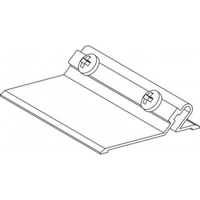 Ductel Koppeling in alu vr wandgoten Ductel Twist