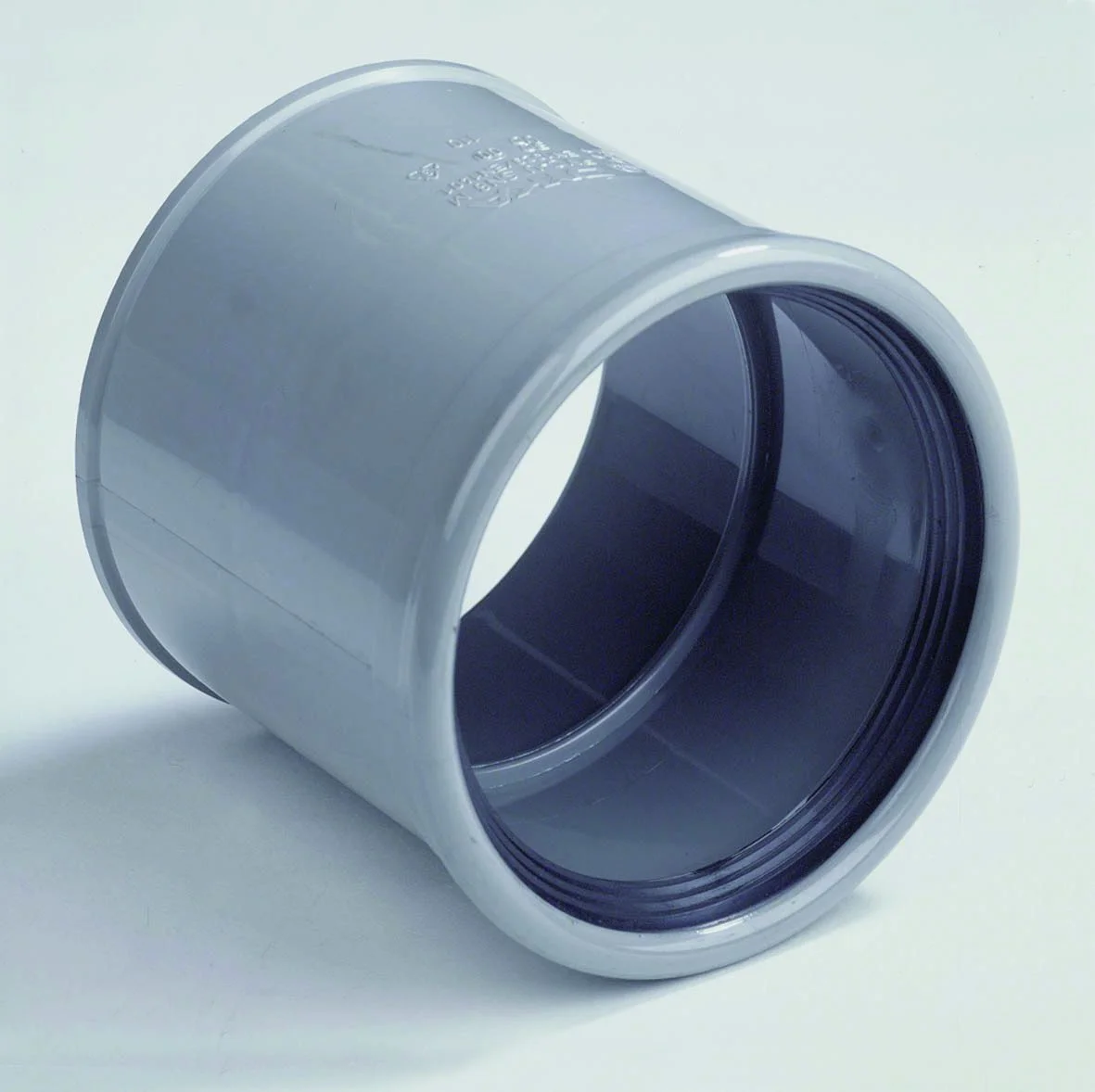 Dyka Polyvinylchlorid (PVC) manchetmof 110mm FF SN4/SN8 (SDR41/SDR34) riolering grijs BENOR-keur Dyka 20023027