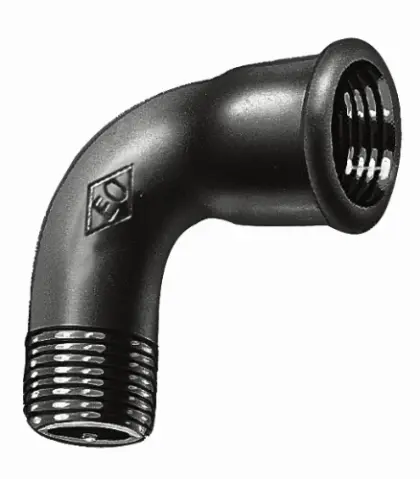 Atusa Zwart 001 bocht 90° MF 1/2 x 1/2 E0010000042