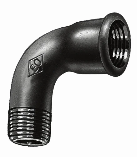 Atusa Zwart 001 bocht 90° MF 3/4 x 3/4 E0010000052