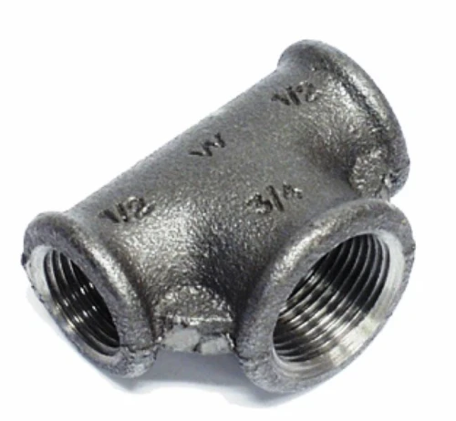 Atusa Zwart 130 verloop T-stuk FFF 2 x 1/2 x 2 E1300009492