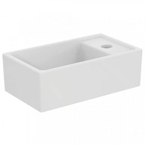 Ideal Standard i.life S handenwasser 370 x 210 mm - wit - met kraangat rechts - zonder overloop E211201