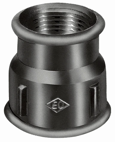 Atusa Zwart 240 verloop mof FF 4/4 x 1/2 E2400000642