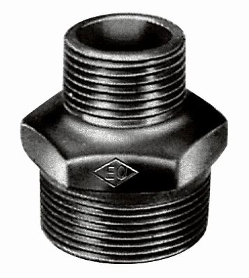 Atusa Zwart 245 verloop nippel MM 1/2 x 3/8 E2450000432