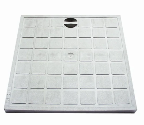 Nicoll RIO deksel voor toezichtput 400 x 400 mm - lichtgrijs E684004