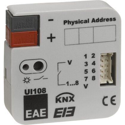 EAE UI108 - Binaire KNX inputmodule 8-V EA48003