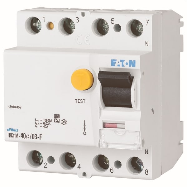 EATON Aardlekschakelaar 40A 4-polig 300mA type F selectief 187439