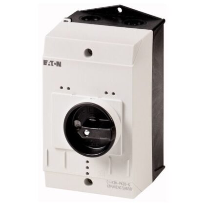 EATON Kunststof kast IP65 leeg voor PKZM0 knop zwart 219654