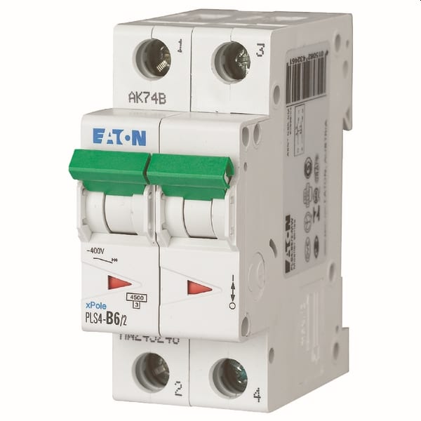 EATON Installatieautomaat PLS4-C6/2-MW