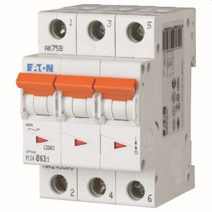 EATON Installatieautomaat PLS4-C63/3-MW