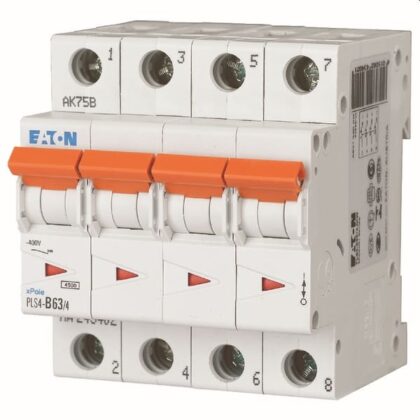 EATON Installatieautomaat PLS4-C63/4-MW