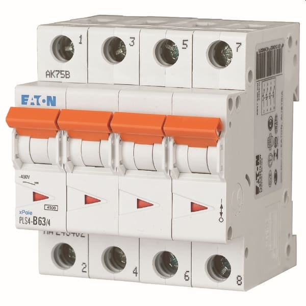 EATON Installatieautomaat PLS4-C63/4-MW
