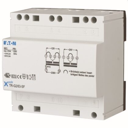 EATON Veiligheidstransformator TR-G2/63-SF - 230 VAC - VAC - VA 272485