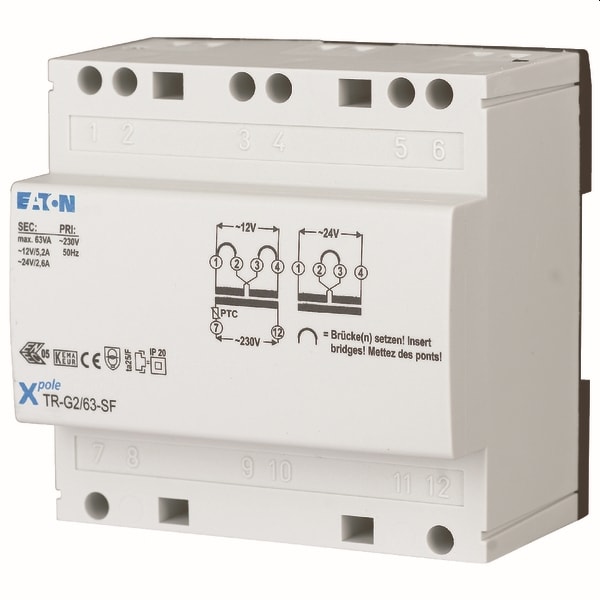 EATON Veiligheidstransformator TR-G2/63-SF - 230 VAC - VAC - VA 272485