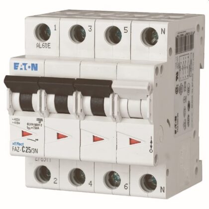 EATON Automaat 3P+N 32A 15kA curve C 278978