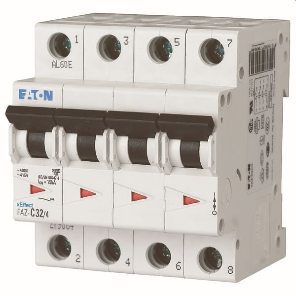 EATON Automaat 4P 16A 15kA curve C 279061