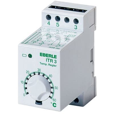 EBERLE Industriele thermostaat (voeler niet bijgeleverd) 230V 50HZ 0-60°C 1CO 10A 2410