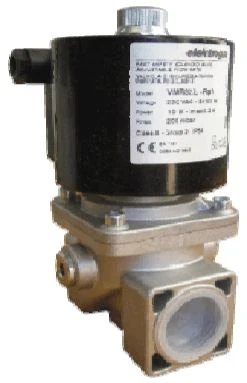 Elektrogas gasmagneetventiel FF 2 x 2 - 230v/50hz IP54 spanningsloos gesloten pmax 200mbar EGVMR62