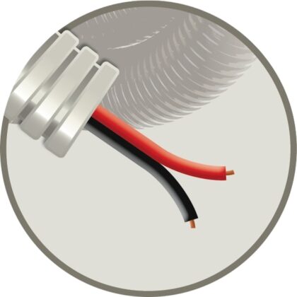 ELFLEX Elflex voorbedrade buis 16mm grijs + luidsprekerkabel 2x0