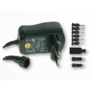 ELIMEX Geschakelde voeding - 230V AC naar 3-12V DC / 1500mA - inplugbaar 22017