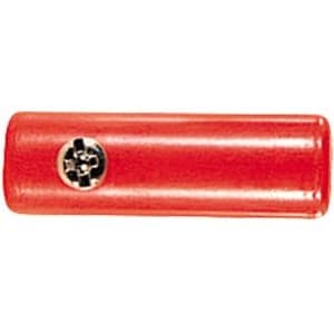 ELIMEX 4mm vrouwelijke banaanstekker - Rood - Zijschroef - 100 stuks 33045
