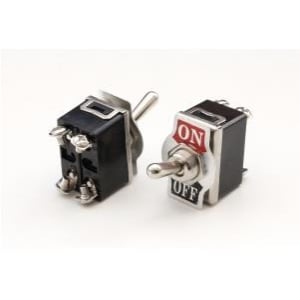 ELIMEX Dubbelpolige schakelaar ON/OFF - 250V AC - 10A / DPST-4P  1 SET V 10 STUKS 34213